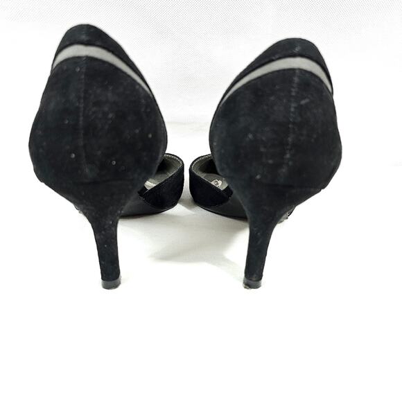 East 5th "Denny" Pointed Toe Spike Heel Black Pumps Women's Size 6.5 - Picture 5 of 9